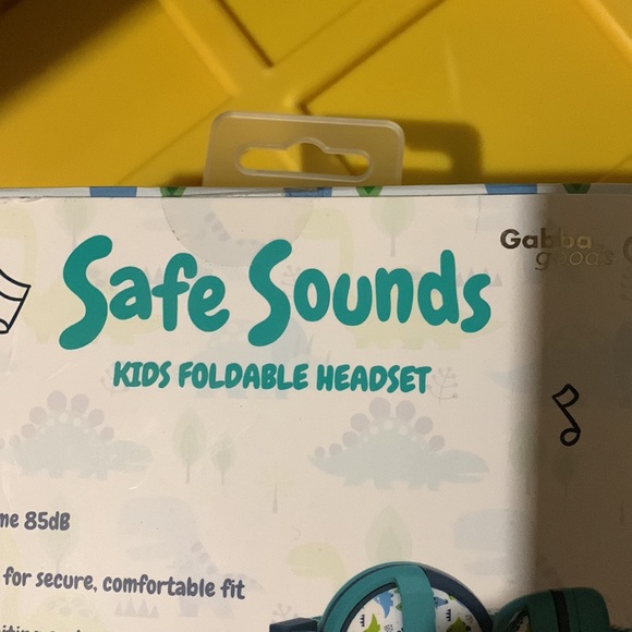 Gabba Goods Safe Sounds Kids Foldable Headset NIB New In Box - Picture 8 of 11